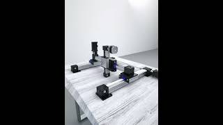 XYZ Gantry Multi-axis Belt Linear Motion Actuator #linearmotion #linearactuator #industrial