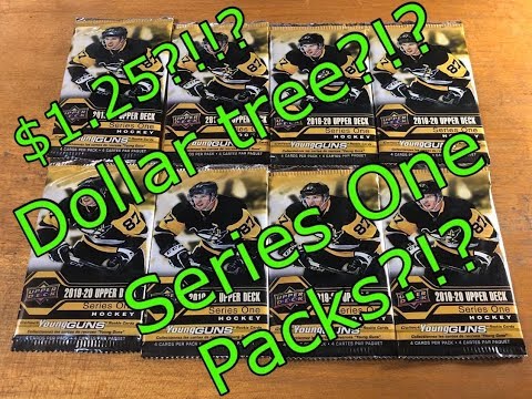 Dollar Tree Upper Deck 19/20 Series One Packs!! Do we beat the odds???!??!