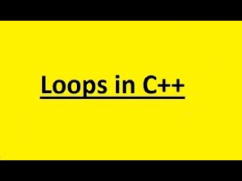 Concept of Looping in C++ programming