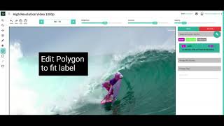 TrainingData.io: Interpolation of label in a video