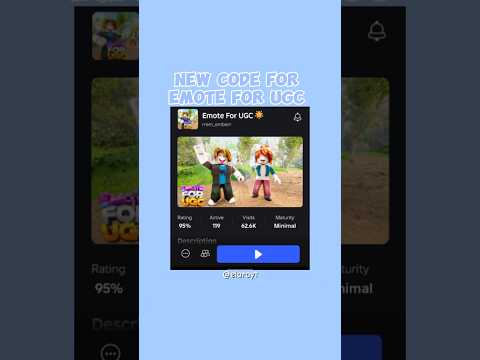 Feb 10 2025 Emote for ugc 50k stars #roblox #freecode #freeugc
