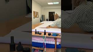 Reused patterns being cut #pattern #sewing #fashion #patternmaker #sewingpatterns #beginnersewing