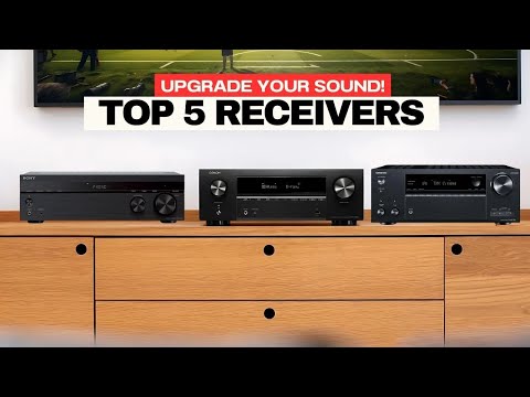 Top 5 Best Receivers for 2025! || Sony, YAMAHA, Denon & Onkyo