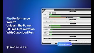 A #lifetime #free #php application deployment? Yes! With #clawcloud run!