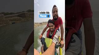 I stole his phone 📲 #funny #funnyshorts #varanasi
