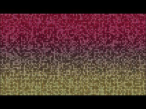 1 Hour of Glitter Dots in Red and Yellow Gradient | Relaxing Background Video