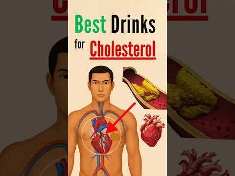 How to LOWER Cholesterol | Best 5 Drinks