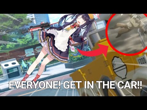 Everyone! Get in the car!! | Blue Archive