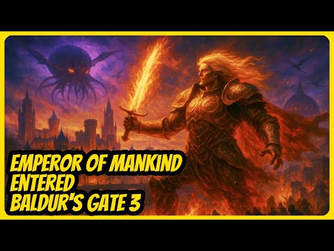 "What If the Emperor of Mankind Entered Baldur's Gate 3?"