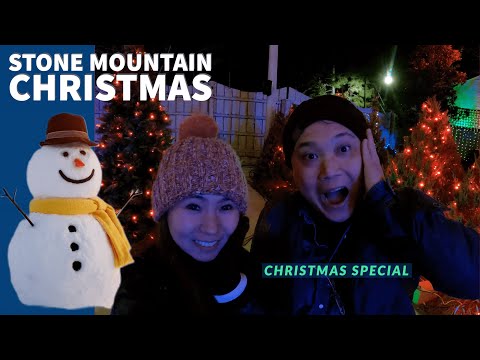 Christmas drone show! | Stone Mountain Christmas at Stone Mountain Georgia 2022