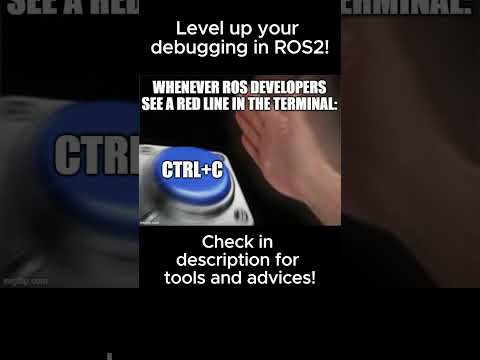 Level up your debugging in ROS2! #ros2 #robotics