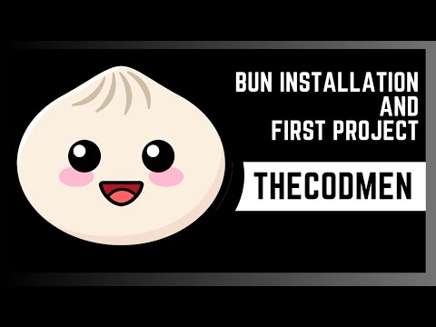 How to install BUN in Windows | Run First Project on BUN | #javascript
