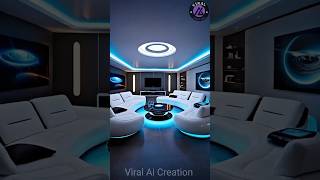 Futuristic Living Rooms: A Glimpse into AI-Created Designs!! 🏡🏖️ #ai #shorts