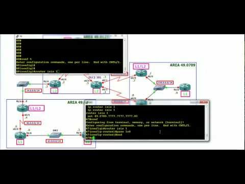 IS-IS Mock Lab - Task 1 Solution