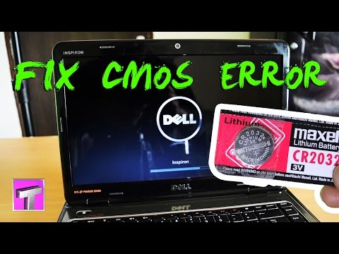 How to fix CMOS Checksum Bad in a Laptop (Dell Inspiron n4010)