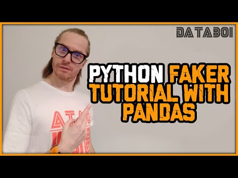 Python Faker Tutorial with Pandas | Learn Python for Marketers