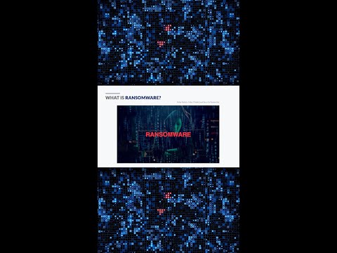 "What is Ransomware?" presentation at the University of Auckland #SHORTS