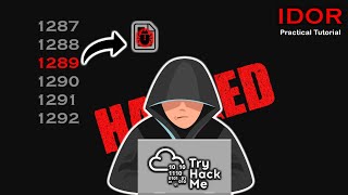 IDOR Attack TryHackMe Walkthrough | Bug Bounty Lab Explained for Beginners#idor#bugbounty#hacking#c4