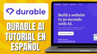 Durable AI Tutorial (Step-by-Step) | Create Websites in Seconds with AI