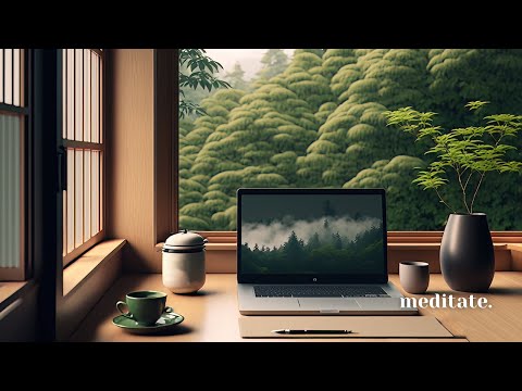 Study in Japan 🎍 - Lofi Study Mix in a Bamboo Forest