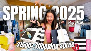 SPRING SHOPPING VLOG + HAUL!
