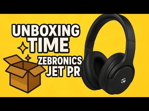ZEBRONICS JET PRO  PREMIUM GAMING HEAD0HONE.. #hedphones #zebronicszeb #music #motive #unboxingvideo