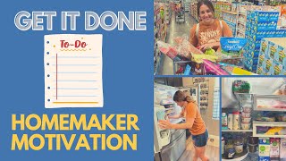 GET.IT.DONE.WITH ME||HUGE $700 COSTCO HAUL+HOMESCHOOL MOM MOTIVATION