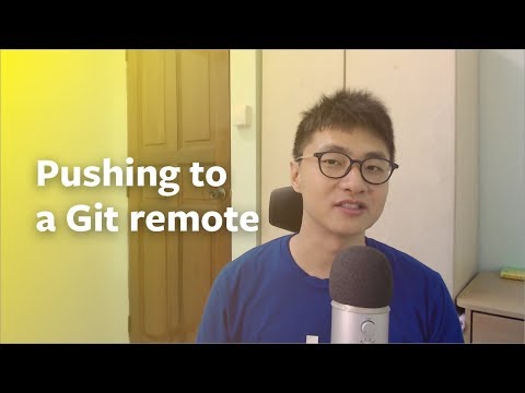 Pushing to a Git remote