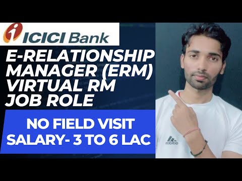 E-RELATIONSHIP MANAGER JOB ROLE | ICICI #bankingjobs #erelationshipmanager #relationshipmanager