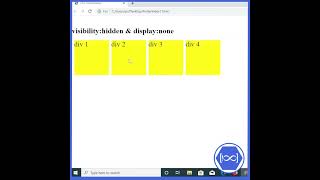 Visibility And Display CSS