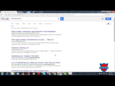 International law Tutorial part-17