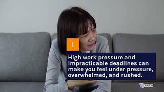 Coping with stress: Tips to managing stress at work