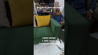 L Shape Sofa set design || With Lounger & Storage for Small Living Room