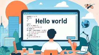 How to print hello world | c programming