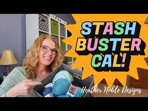 Free Mosaic Crochet Stash Buster Pattern and Crochet Along