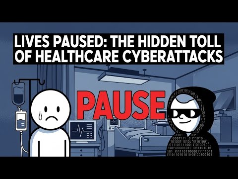 Ransomware held hospitals hostage; patients waited while tech negotiated. Lives paused. 