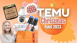 *HUGE* 2023 TEMU CHRISTMAS HAUL | GREAT GIFT IDEAS & MORE!
