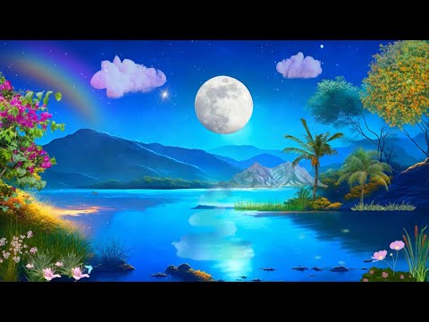 4K Insomnia Healing, Fall Asleep In Less Than 2 Minutes, Meditation Sleep Music
