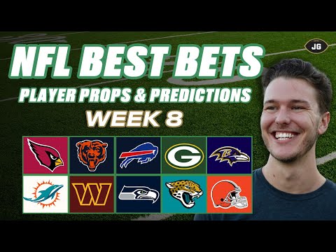 Week 8 NFL Best Bets & Player Props | Sunday NFL Picks & Predictions
