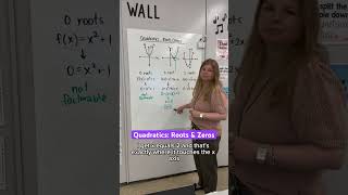 Quadratics:  roots & zeros! #iteachalgebra #math #algebra #mathematics #iteachmath #mathteacher