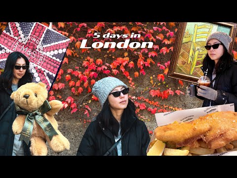 Everything I did and ate on a 5 day trip in London