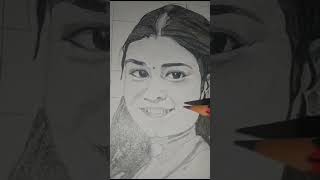 @SoumyaCRecipes  Soumya didi sketch 😊 || Arts & Crafts with Nisha || #sketches #ytsketch