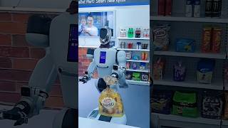 Robots are taking over retail, and unmanned stores are welcoming #robot #airobot #realrobot #shorts