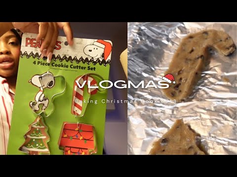 VLOGMAS 25’ᥫ᭡ | let’s bake some cookies |  *holiday edition* |  