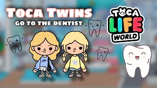 💗Toca Twins 💗| Go to the dentist | Toca World 🌎