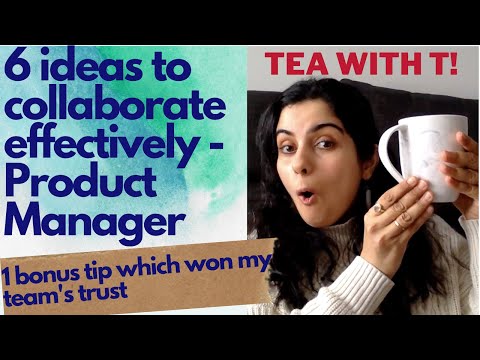 How to effectively collaborate as a Product Manager? Tea with T series #productmanager #agile #goal