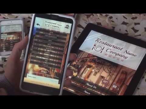 📱 Restaurant Mobile App With CMS - Phonegap Build / Cordova (Windows Phone) ᴴᴰ