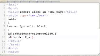 Styling tables in web design using css- web design Coimbatore Budnet