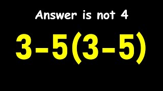 Most People Get This Math Question Wrong!