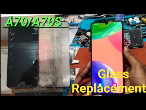 Samsung Mobile का Glass कैसे Change करें?|| Samsung A70 / A70s Glass Replacement 🔥...